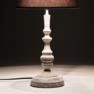 Stolní lampa Antico - šedá