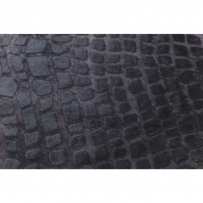 Kusový koberec Croco - černý