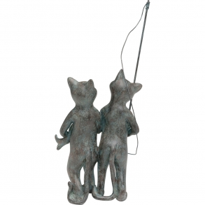 Soška Fisher Cats 28x12cm