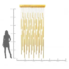 Lustr Living Vegas Deluxe Brass LED