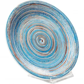 Talíř Swirl Blue Ø19cm