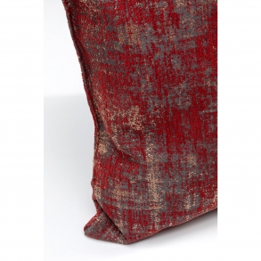 Dekorační polštář Glossy Shine - červený, 40x40cm