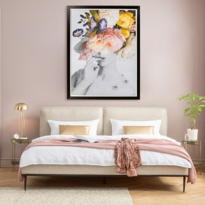 Zarámovaný obraz Flower Lady Pastel 152x117cm