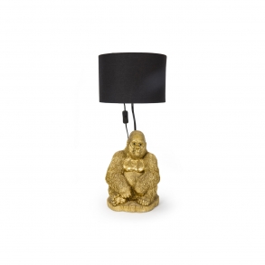 Stolní lampa Monkey Gorilla - zlatá
