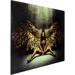 Skleněný obraz Andělská krása 80x120cm