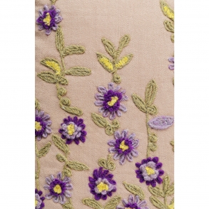Dekorační polštář Embroidery Violet 50x50cm