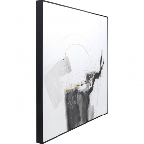 Obraz na plátně Abstrakce Splotch 100x100cm