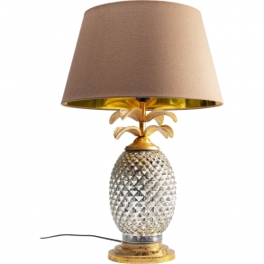 Stolní lampa Ananas - zlatá, 58cm