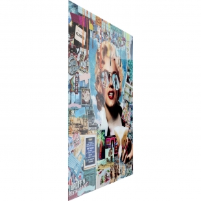 Skleněný obraz Marilyn Monroe Pop Art 120x150cm