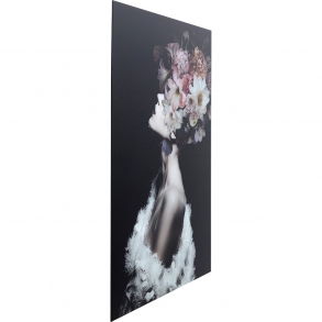 Skleněný obraz Flowery Beauty 80x120cm