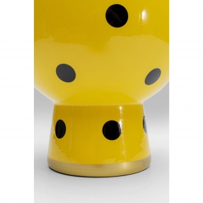 Žlutá porcelánová váza Merina 28cm