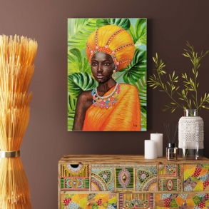 Obraz na plátně African Beauty 70x100cm