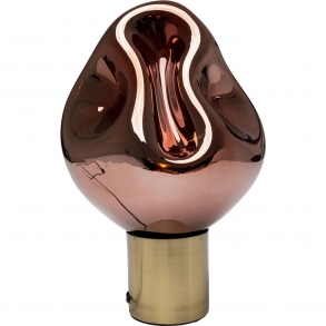 Stolní lampa Dough - bronzová, 38cm
