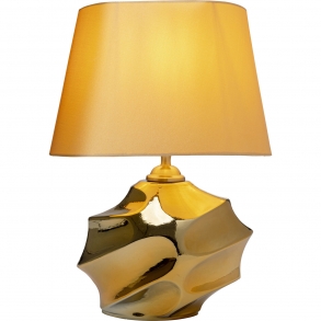 Stolní lampa Alba - zlatá, 42cm