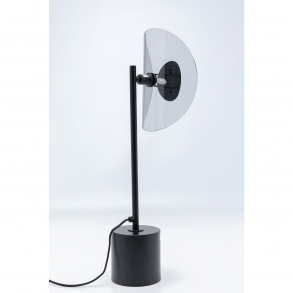 Stolní lampa Mariposa - kouřově černá, 60cm