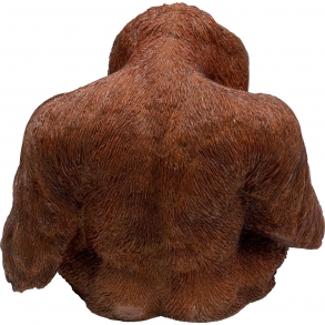 Soška Orangutan s podnosem 24cm