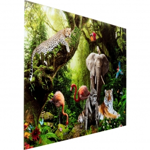 Skleněný obraz Animal Paradise 150x100cm