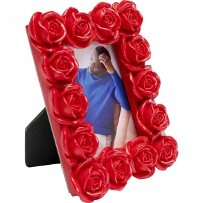 Fotorámeček Romantic Rose - červený, 11x13cm