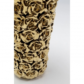 Zlatá váza Rose Multi - zlatá, 37cm