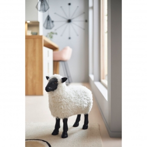 Soška Ovce - bílá, 48cm