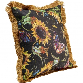 Dekorační polštář Sunflower Fringe 45x45cm