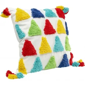 Dekorační polštář Colourful Triangles 45x45 cm