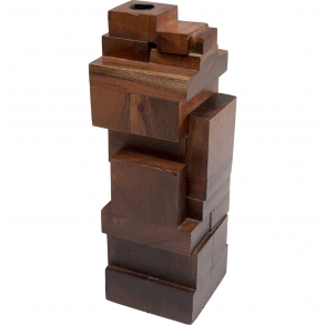 Svícen Wood Tetris 31cm