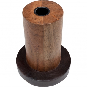 Svícen Wood Cylinder 15cm