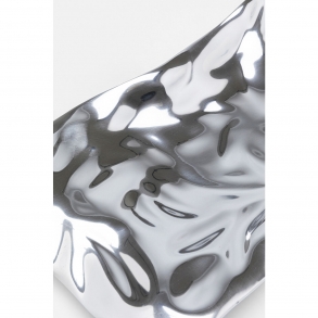 Dekorativní mísa Jade - stříbrná, 48x22cm