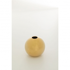 Zlatá keramická váza Goldy 8cm