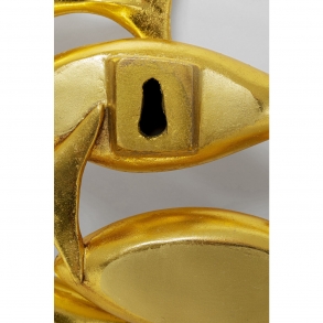 Nástěnná dekorace Houf Tuňáků - zlatá, 181x41cm