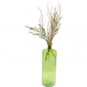 Skleněná váza Tutti Green 75cm