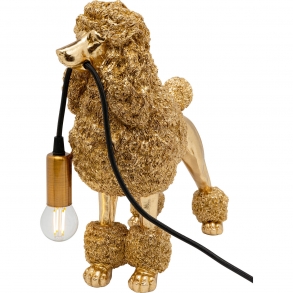 Stolní lampa Animal Poodle - zlatá