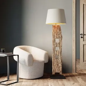 Stojací lampa Natural Holes 175cm