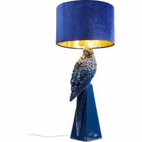 Stolní lampa Parrot - modrá