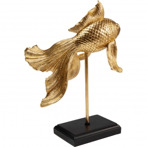 Dekorace Betta Fish - zlatá, 40cm
