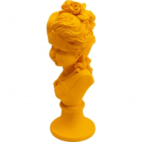 Dekorace Pop Duchess - oranžová, 27cm