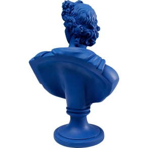 Dekorace Pop Apollo - modrá, 36cm