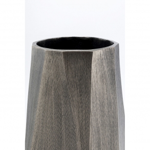 Kovová váza Sacramento - stříbrná, 56cm