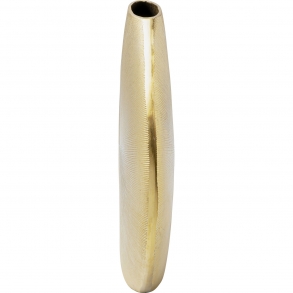 Kovová váza Sacramento Beam - zlatá, 58cm