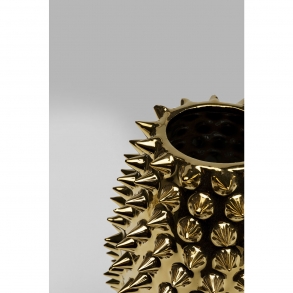 Keramická váza Sting - zlatá, 21cm