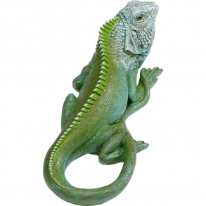 Soška Lizard - zelená, 21cm