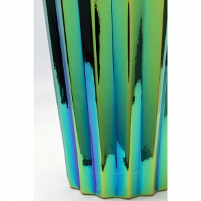 Skleněná váza Sky - zelená, 36cm