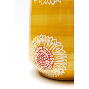 Porcelánová váza Big Bloom žlutá 38cm