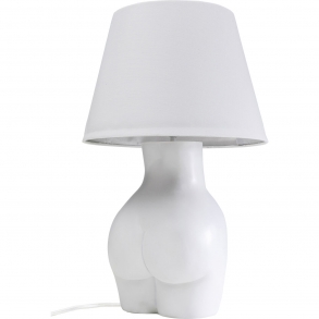 Stolní lampa Donna bílá 48cm