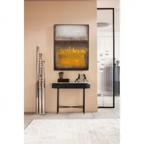 Obraz na plátně Vista žlutý 90x120cm