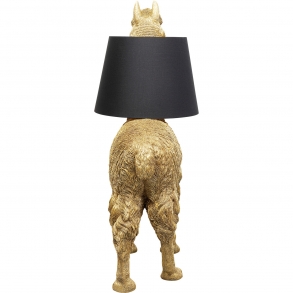 Stojací lampa Alpaca zlatá 108cm