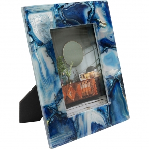 Rámeček na fotky Francis Achat - modrý, 13x18cm