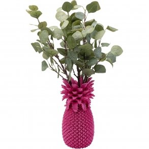 Váza Ananas - růžová, 30cm