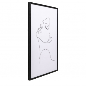 Zarámovaný obraz Drawing Lady 63x93cm